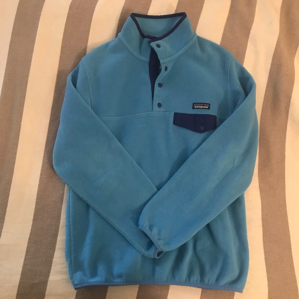 Blue Fleece Patagonia Sweater
